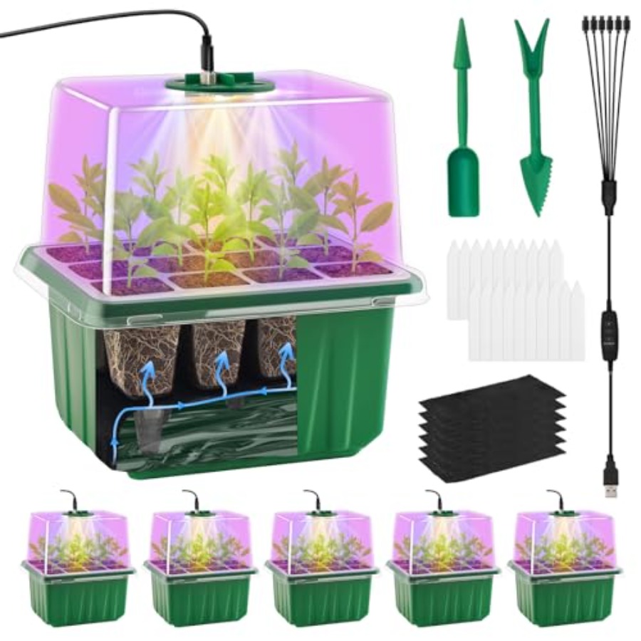 Humidity Dome Kit - Kit de Iniciação de Sementes com