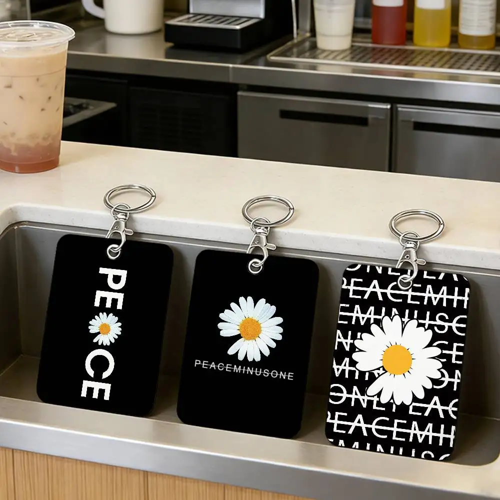 Peat Pellet Tray - Porta-cartões Fashion P-PeaceminusoneS com chaveiro para