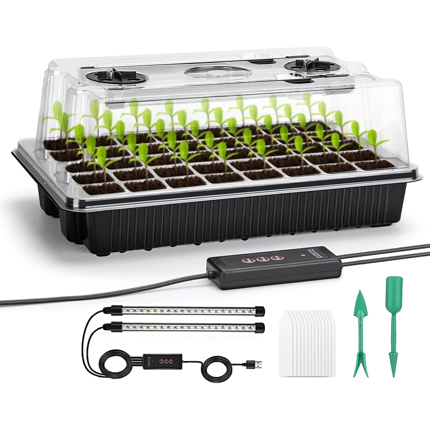Humidity Dome Kit - 1 Conjunto, Bandejas para Germinação de