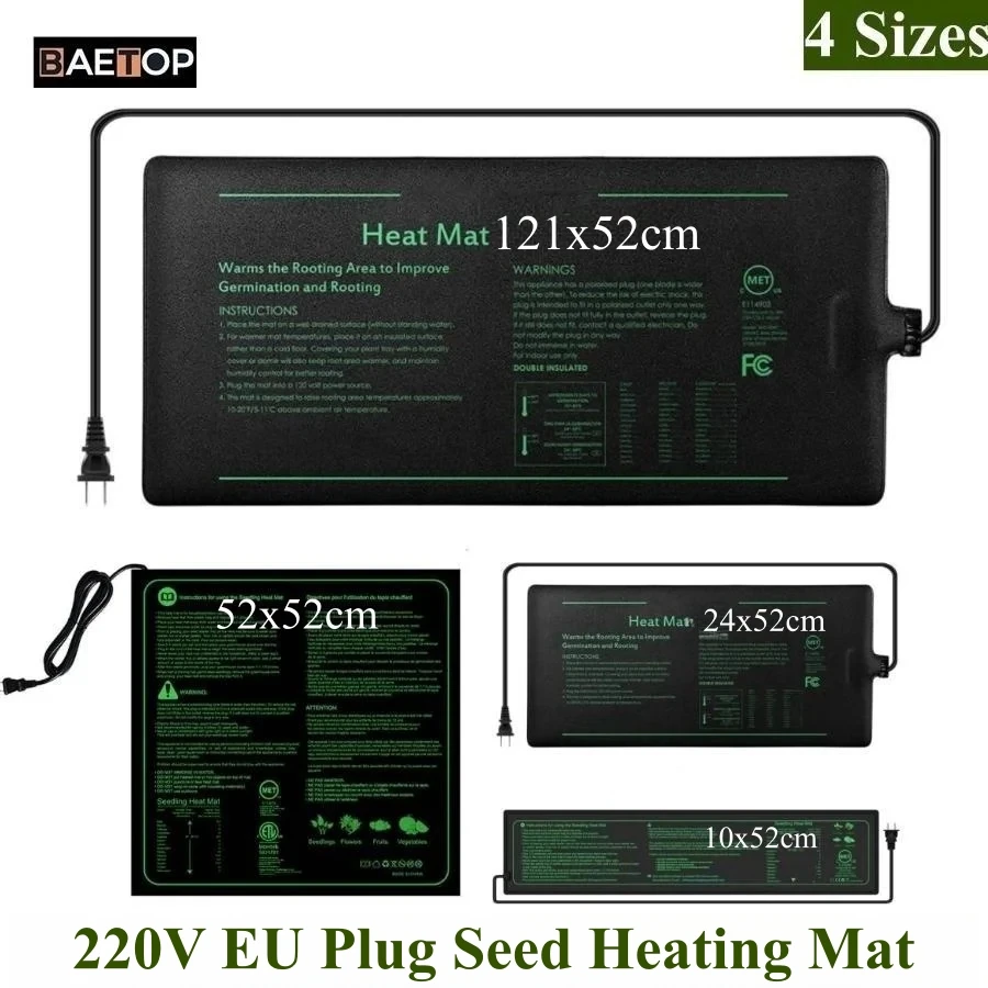 Tapete de calor para mudas, 4  - Heat Mat Seedling avaliação e preço