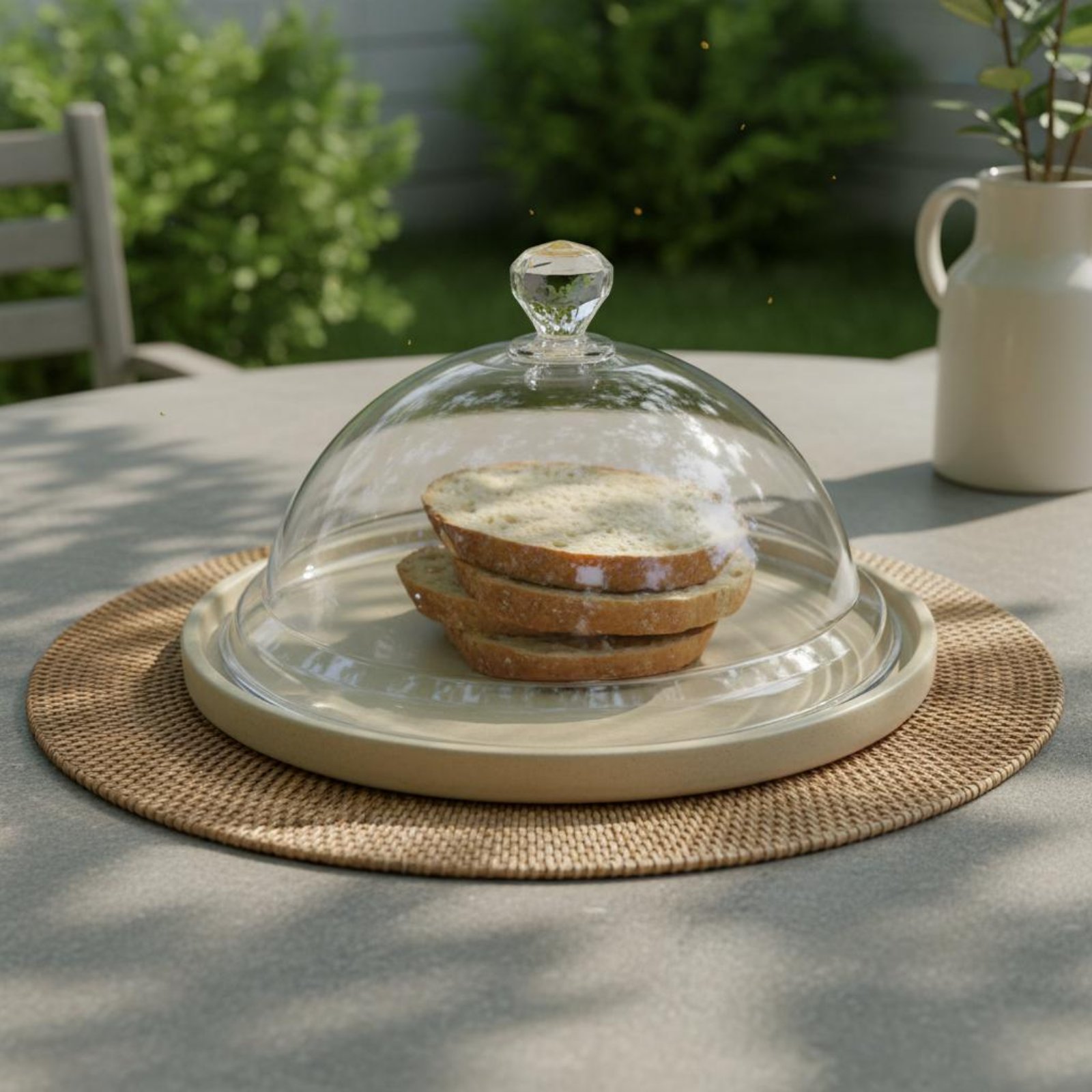 Protetor de Alimentos Tampa de - Plastic Dome Clear avaliação e preço