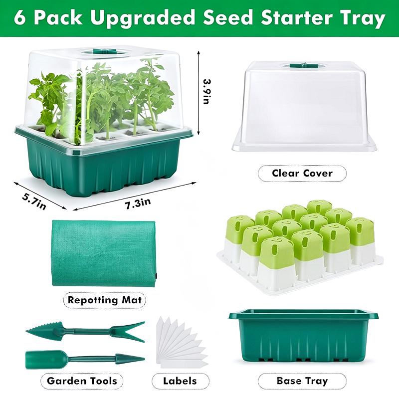 Kit de Germinação com Bandeja  - Humidity Dome Kit avaliação e preço