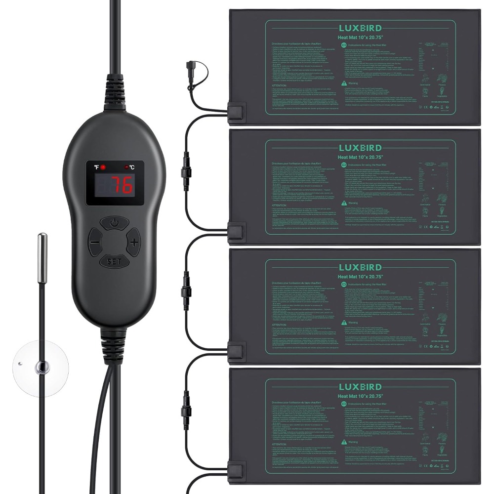 Kit com 4 Tapetes Térmicos par - Heat Mat Seedling avaliação e preço