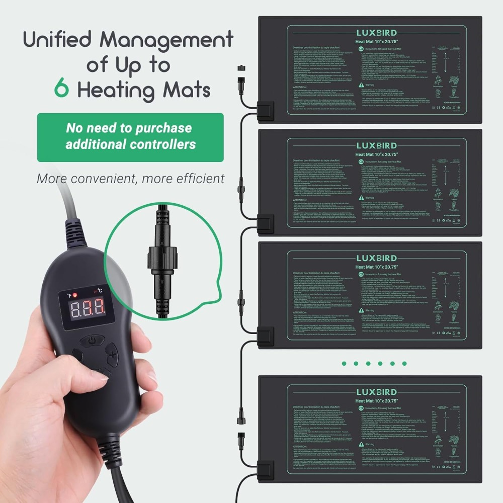 Kit com 4 Tapetes Térmicos par - Heat Mat Seedling avaliação e preço