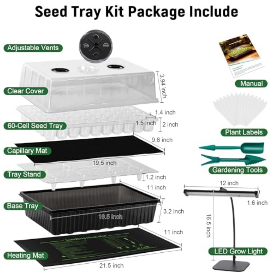 Kit de Germinação de Sementes  - Humidity Dome Kit avaliação e preço