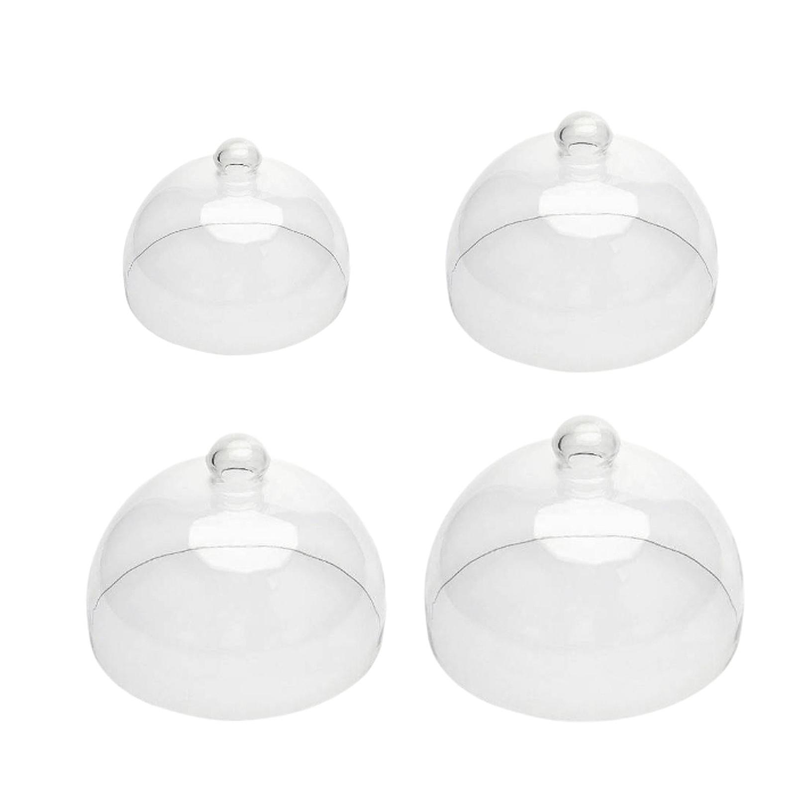 Cúpula de Vidro para Bolo, Tam - Plastic Dome Clear avaliação e preço