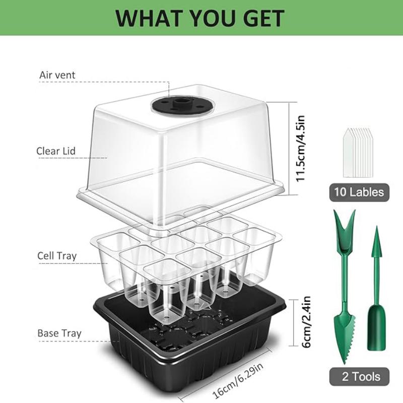 Bandeja de germinação de semen - Humidity Dome Kit avaliação e preço