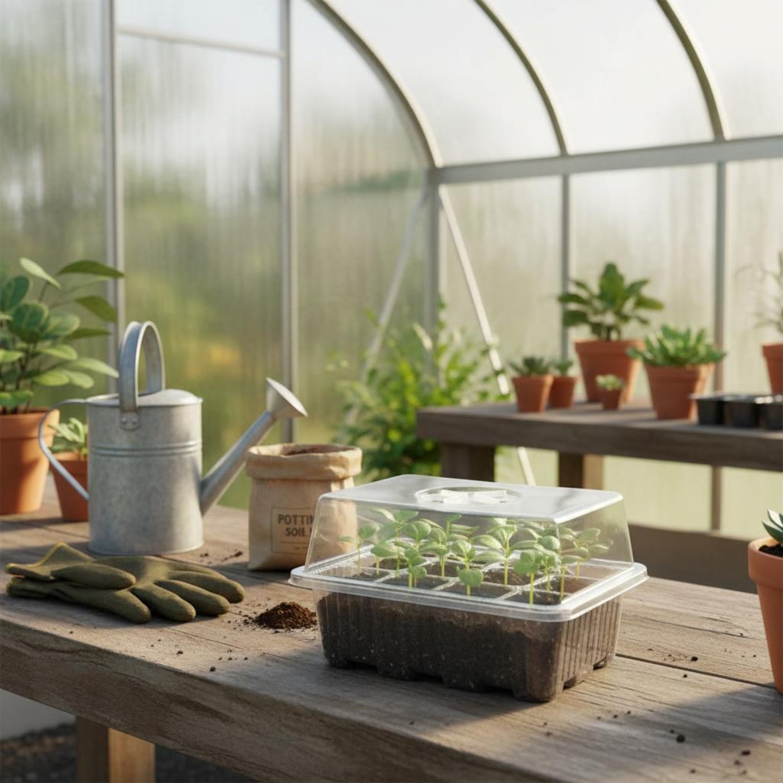 Bandeja de Germinação com 12 C - Humidity Dome Kit avaliação e preço
