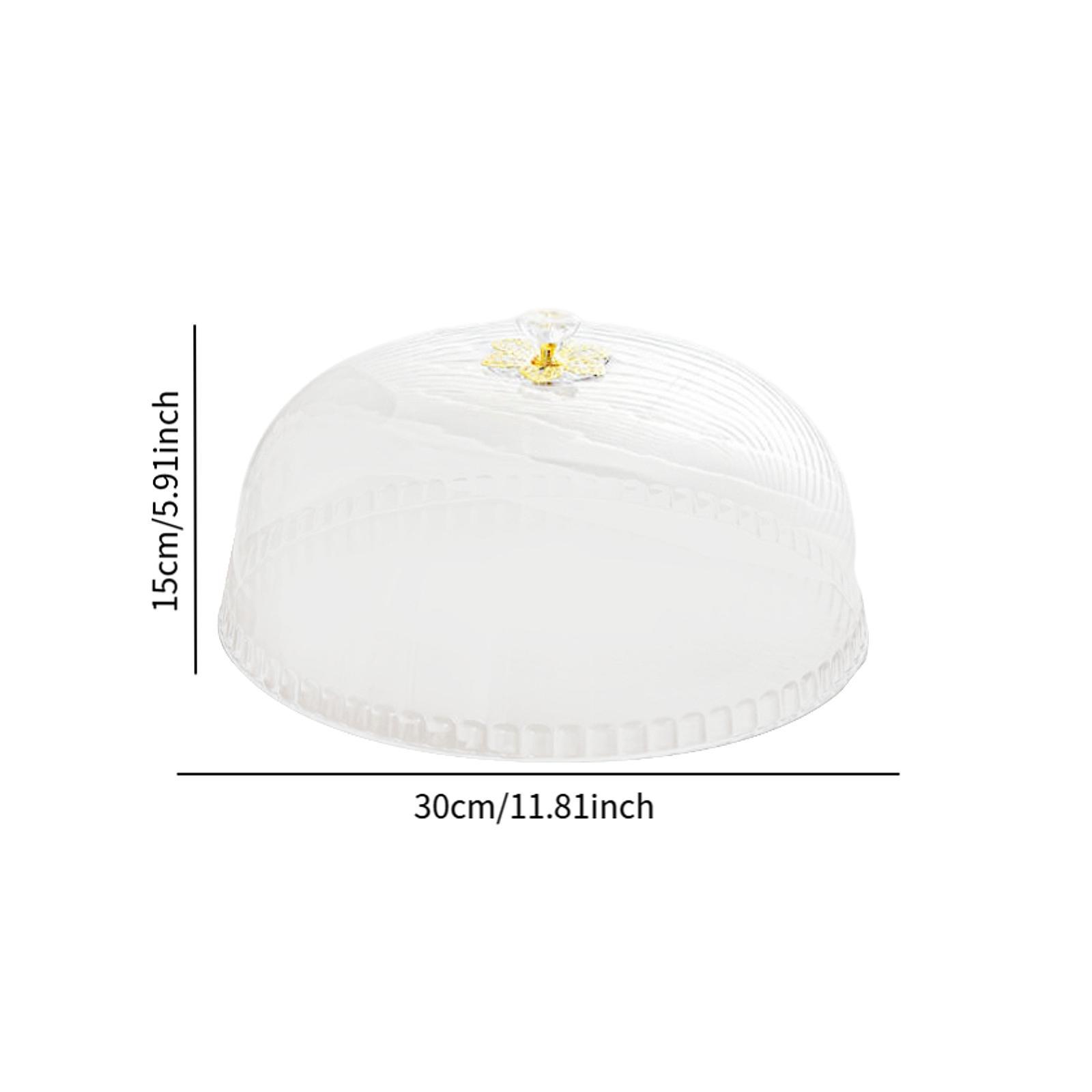 Prato de Servir Bolo com Tampa - Plastic Dome Clear avaliação e preço