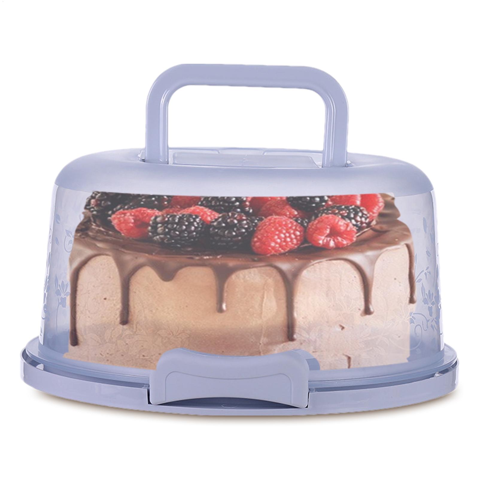 Recipientes para bolos com tam - Plastic Dome Clear avaliação e preço