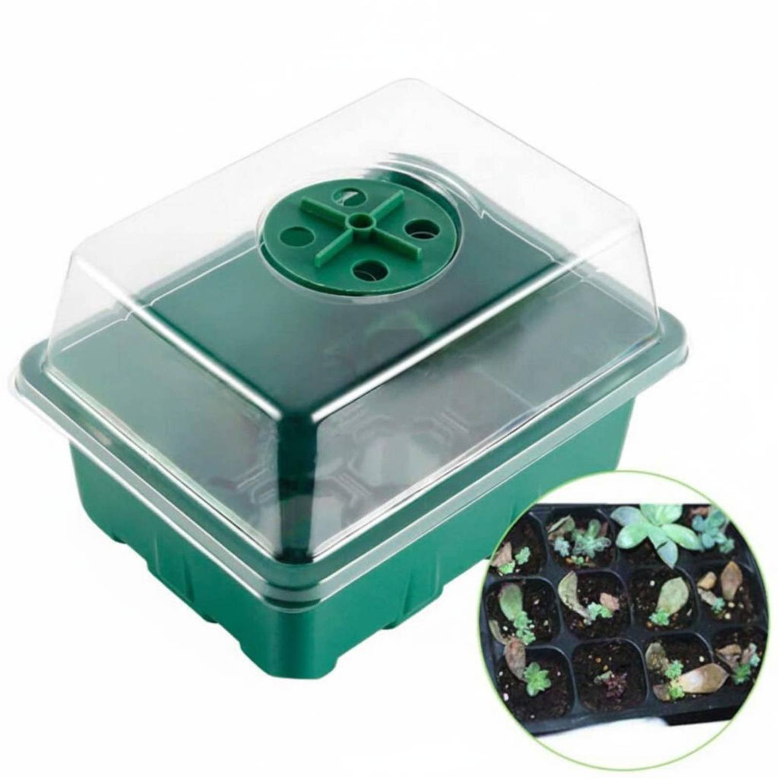 Bandeja de Germinação com 12 C - Humidity Dome Kit avaliação e preço