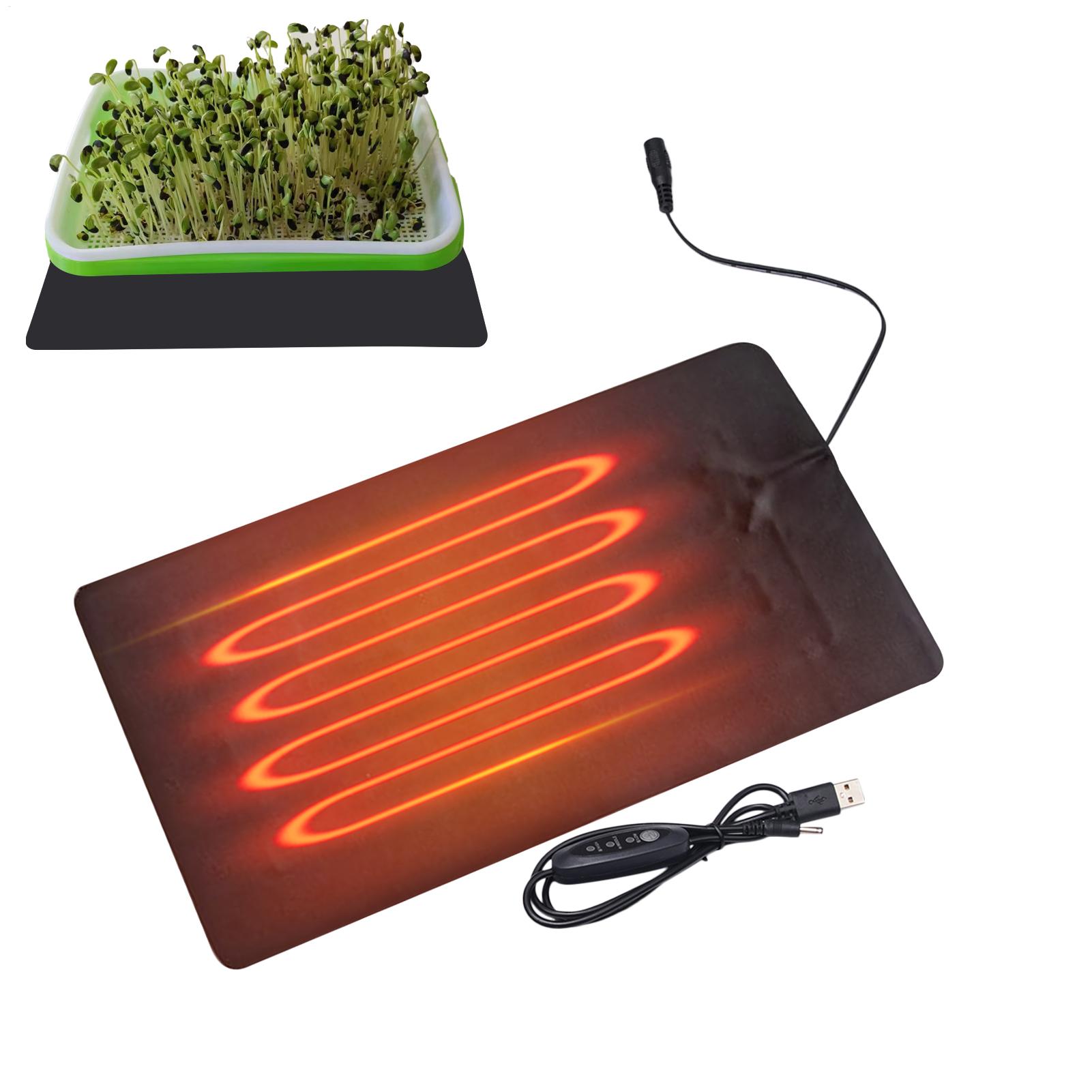 8.5w usb mudas esteiras de cal - Heat Mat Seedling avaliação e preço