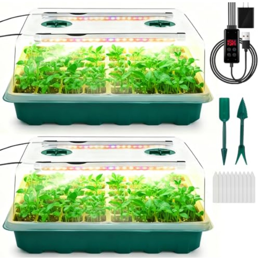 Bandeja de Germinação com Luz  - Humidity Dome Kit avaliação e preço