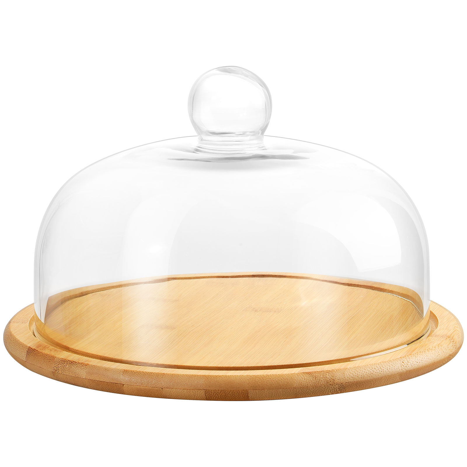 Conjunto de 1 Tampa de Vidro p - Plastic Dome Clear avaliação e preço