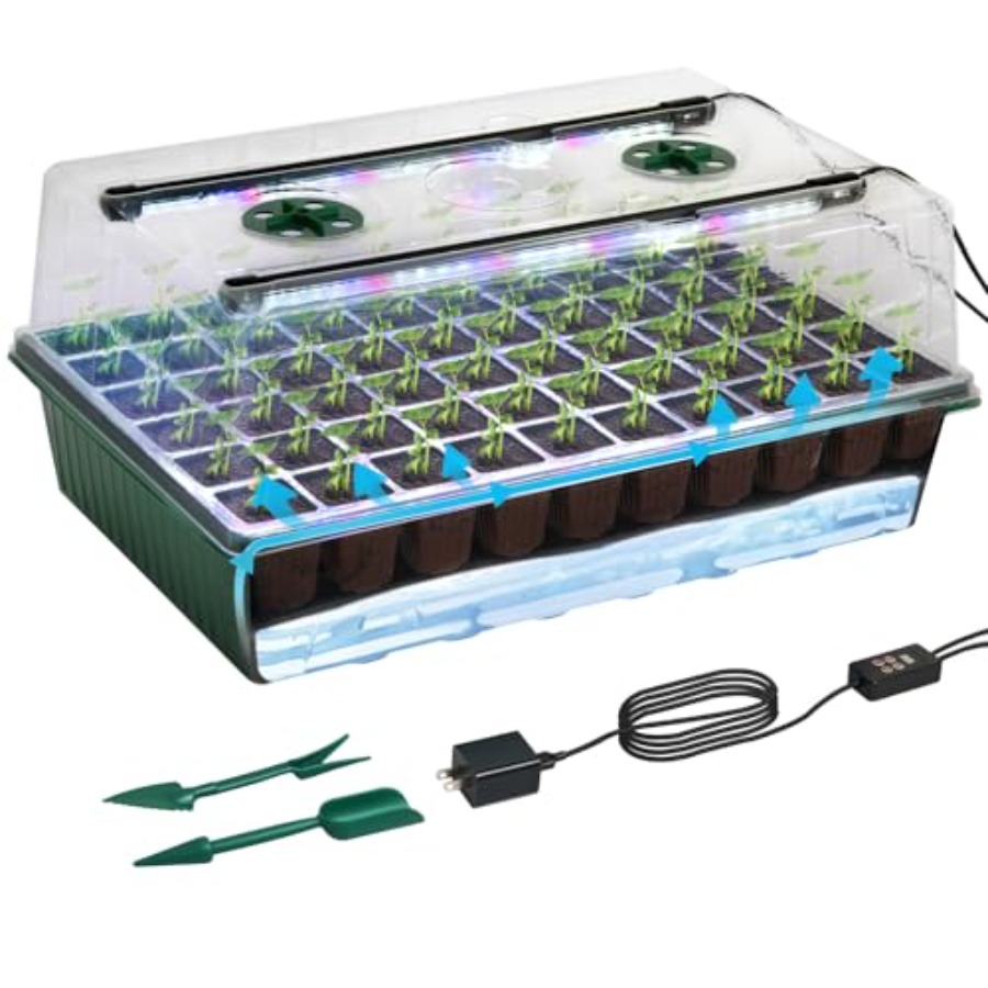 Bandeja de Germinação com Luz  - Humidity Dome Kit avaliação e preço