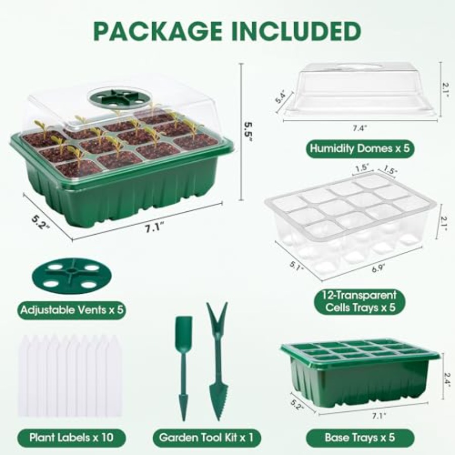 Kit de Iniciação de Sementes c - Humidity Dome Kit avaliação e preço