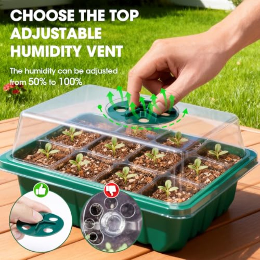 Kit de Iniciação de Sementes c - Humidity Dome Kit avaliação e preço