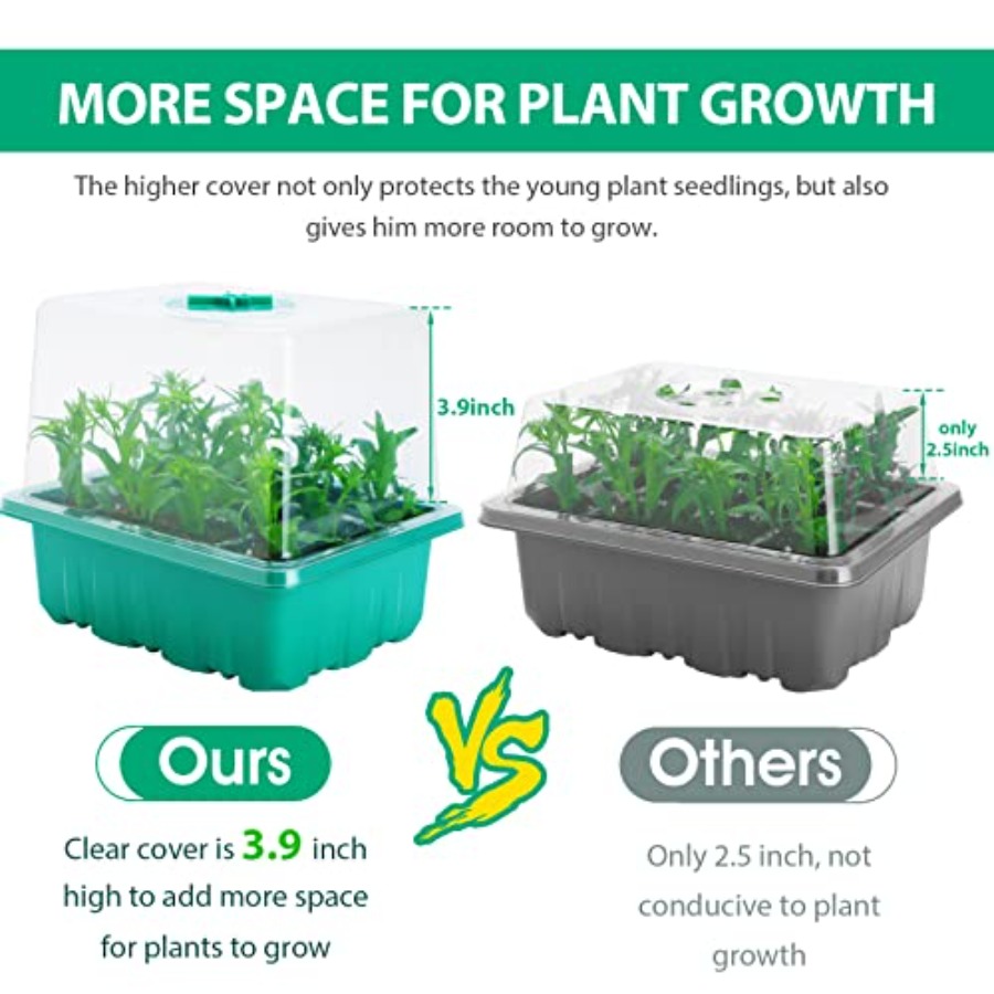 Bandeja de Germinação com Luz, - Humidity Dome Kit avaliação e preço